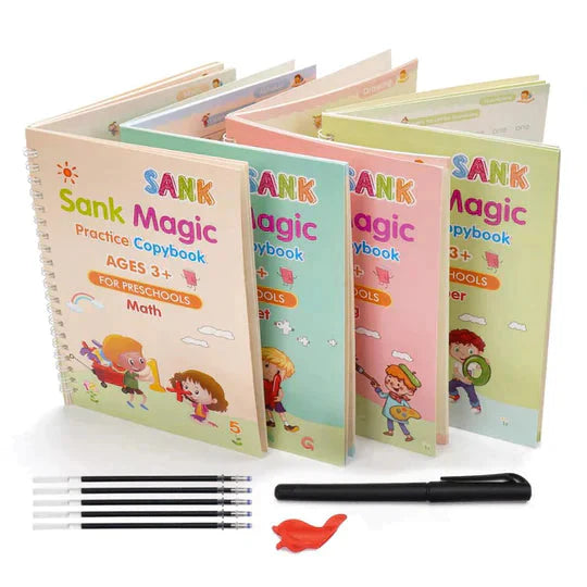 🖍️ Kit Mágico de Caligrafía Montessori ¡ENVÍO GRATIS solo HOY a todo el Ecuador! + 🎁 REGALO