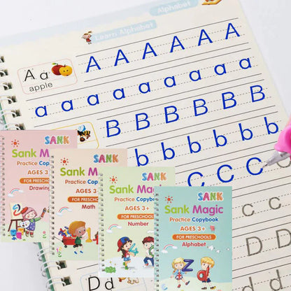 🖍️ Kit Mágico de Caligrafía Montessori ¡ENVÍO GRATIS solo HOY a todo el Ecuador! + 🎁 REGALO