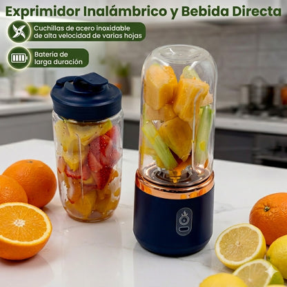 Mini Licuadora Fresh + Tomatodo de Regalo (Envío Gratis) + E-book 30 Recetas de Batidos
